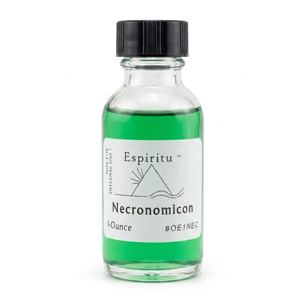 Espiritu Necronomicon Ritual Aroma Oil 1oz — Ancestral Work &amp; Necromantic Formula