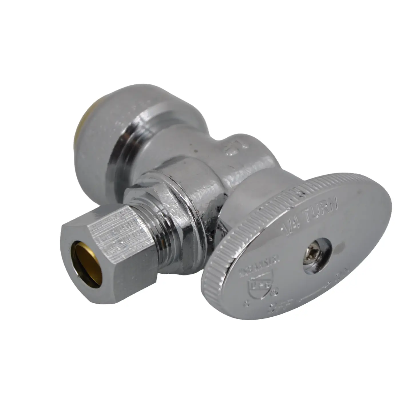 Aqua Plumb PipeBite Turn Angle Stop Valve 3/8 x 1/2 FPT