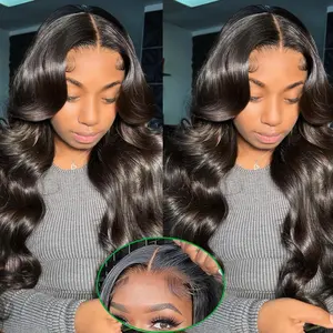 [Live Flash Sale] West Kiss Glueless Ready To Go 5x5 Closure Wig Human Hair Pre Cut Lace Body Wave Glueless Wig Pre Bleached Knots Pre Plucked Hairline