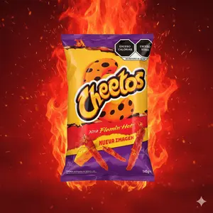 Mex Xtra Flamin Hot Cheetos 145g Spicy Snack with Exciting Flavor, Crunchy Hot Chips Mex Xtra Flamin Hot Cheetos 145g Spicy Snack with Exciting Flavor, Crunchy Hot Chips