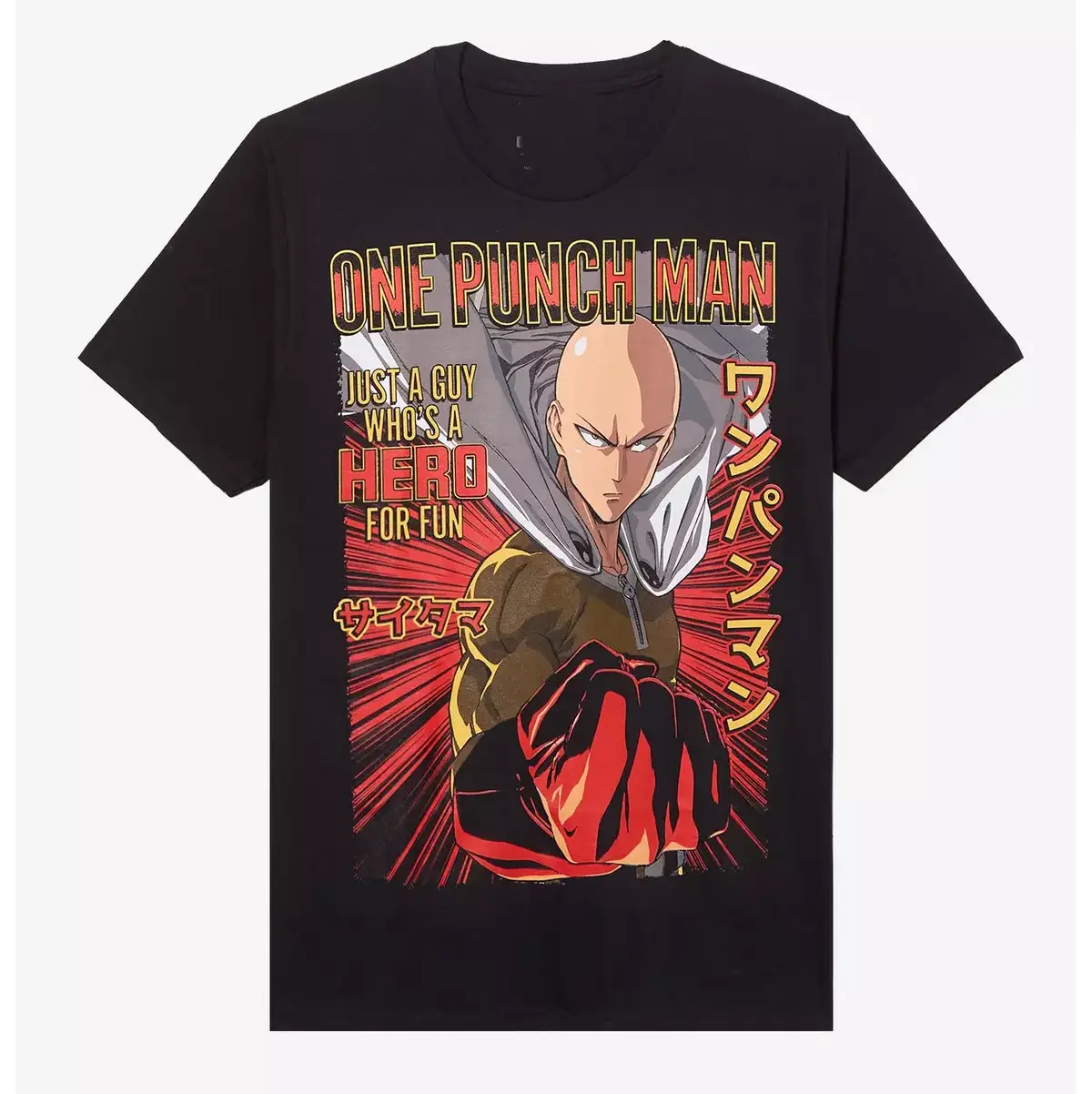 One Punch Man Magazine Cover T-Shirt | Saitama Anime Graphic Tee | Manga Cover Streetwear Shirt | Hero Anime Fan Gift | Unisex Tee