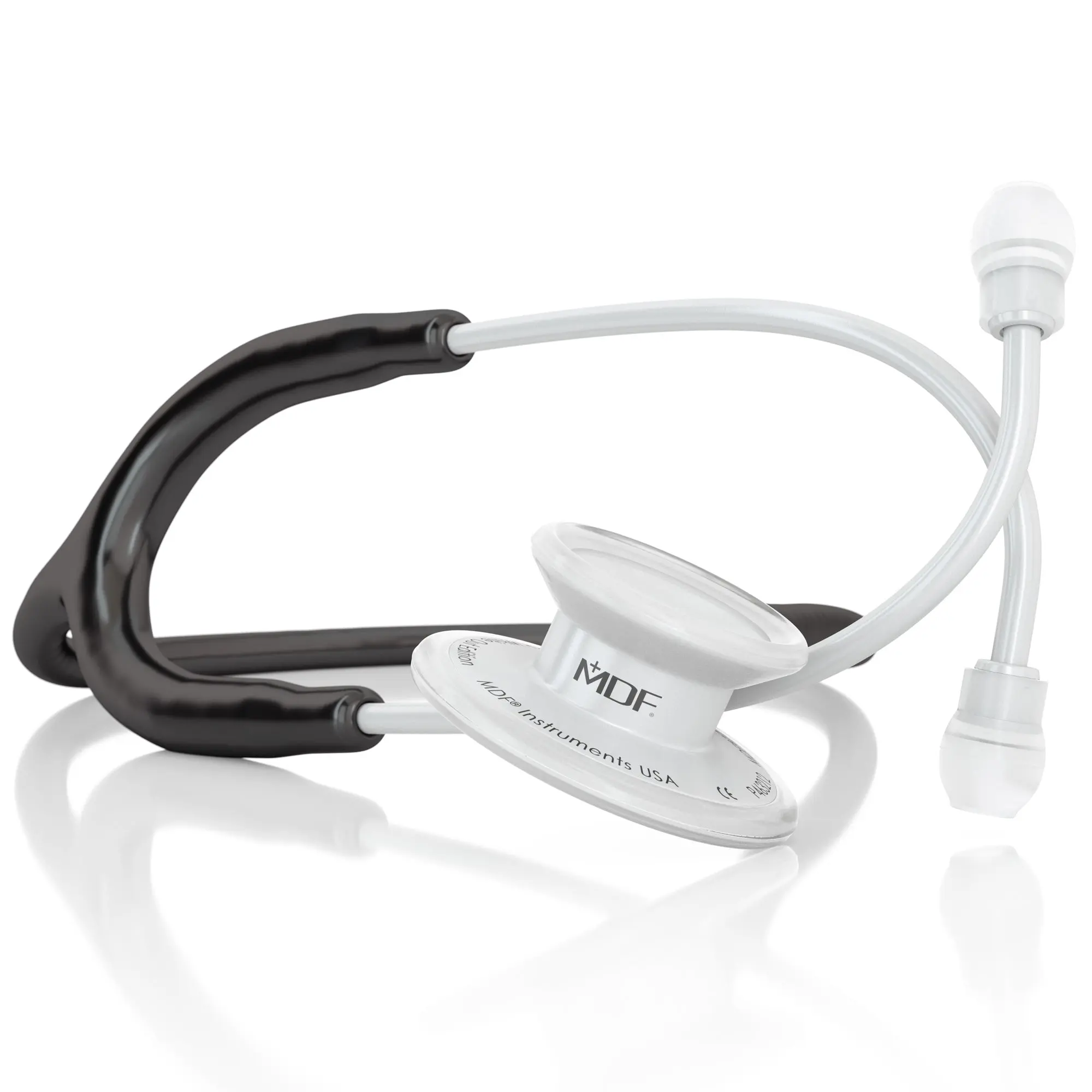 MD One® Adult Stethoscope - Black/WhiteOut