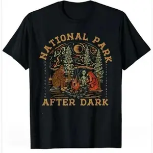 Funny National Park After Dark Men Women's T-Shirt