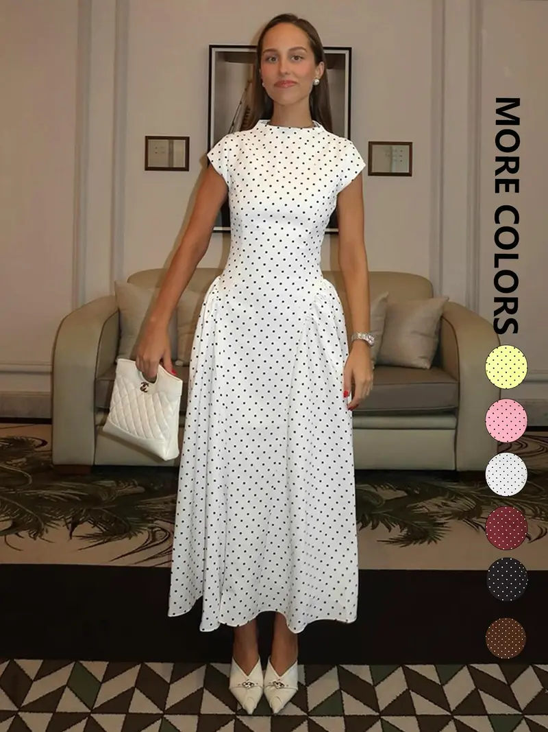 black and white polka dot dress outfit - TikTok Shop black and white polka dot dress outfit - TikTok Shop