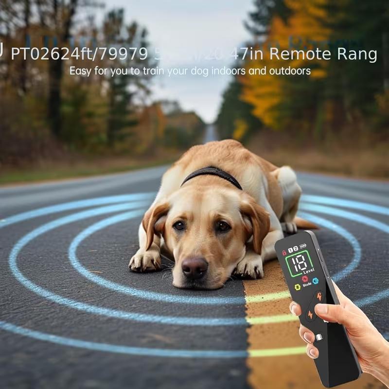 Professional 800M Remote Dog Shock Collar, 3 Modes Safety Training Device for All Breeds and Sizes Professional 800M Remote Dog Shock Collar, 3 Modes Safety Training Device for All Breeds and Sizes