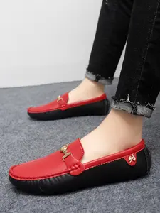 2026 Spring/Summer Men's Business Loafers, Slip-on Versatile Casual Shoes, Non-slip Soft-soled Loafers, Lightweight Design, Plus Sizes 38-48, Suitable for Dates, Weddings, Daily Commutes, Business Trips, and All-season Wear.