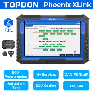 2026 TOPDON Phoenix XLink Car OBD2 Diagnostic All System E*CU Programming Vehicle topdon bidirectional scan tool Full Systems OBD2 Automotive Scanner