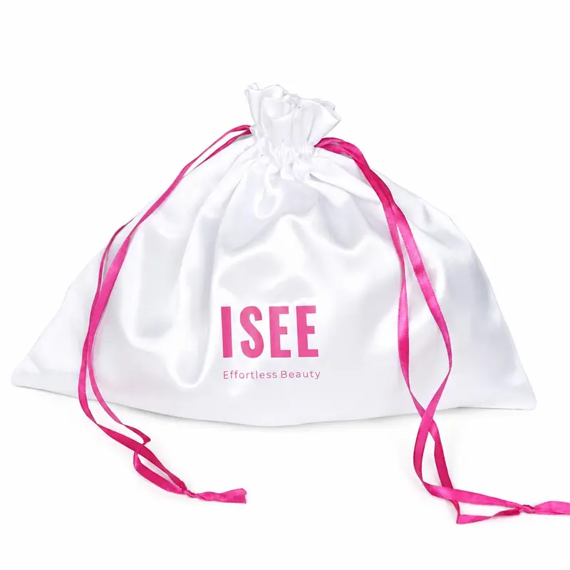 【Not For Sale】ISEE HAIR Luxury Satin Drawstring Storage Bag – Premium Silk Feel Wig & Hair Extension Protective Pouch#TikTokShopFallDealsForYou