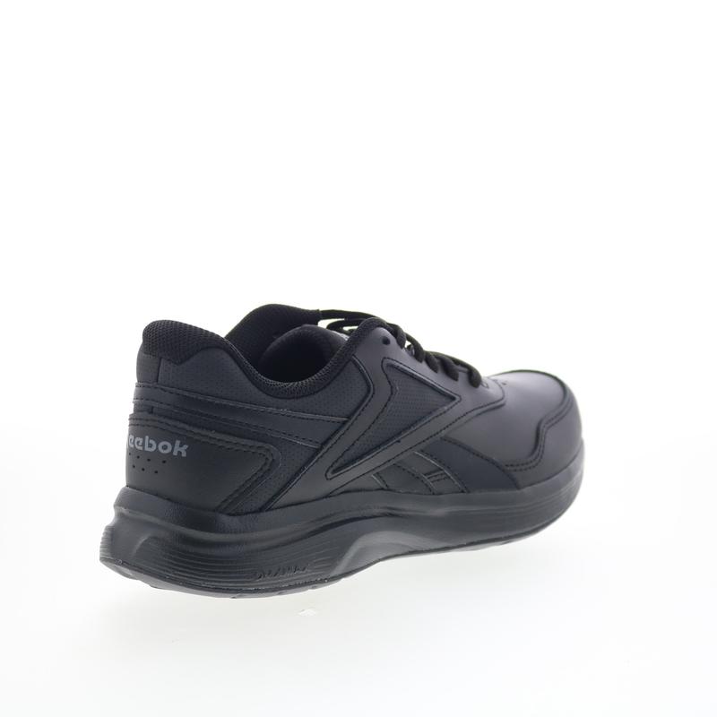 Reebok Walk Ultra Dmx 7 Max Womens Black Leather Lifestyle Sneakers Shoes