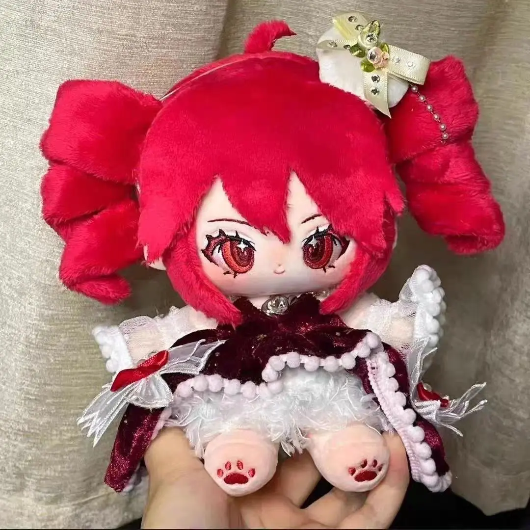 UTAU Kasane Teto Anime Cosplay 20CM Attribute Plush Figures Cartoon Plushies Birthday Present Christmas Gift