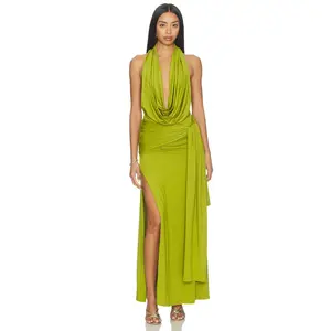 superdown Arwen Maxi Dress in Moss Green