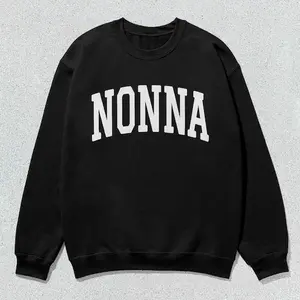 Nonna Sweatshirt Collegiate Crewneck Sweater Unisex