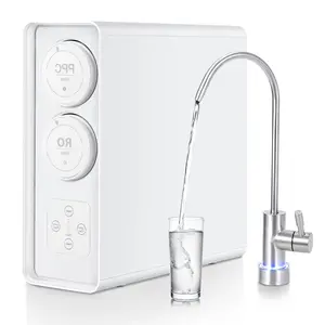 Reverse Osmosis Water Filter for Kitchen, RO Water Filter System with Advanced Filtration, 2:1 Pure to Drain, Under Sink Water Filter with Fast Flow & Space-Saving Design