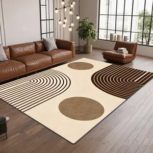 Luxury Vintage Patterned Velvet Carpet, Soft Comfortable Home Decor Rug, Living Room Sofa Mat, Bedroom Bedside Rug, Multi-Scene Use,merry Christmas、let it snow