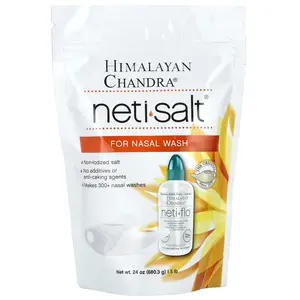 Himalayan Chandra Neti Salt®, For Nasal Wash, 24 oz (680.3 g)