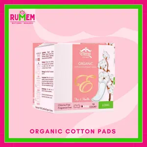 ORGANIC COTTON COVER PADS CHLORINE AND FRAGANCE FREE