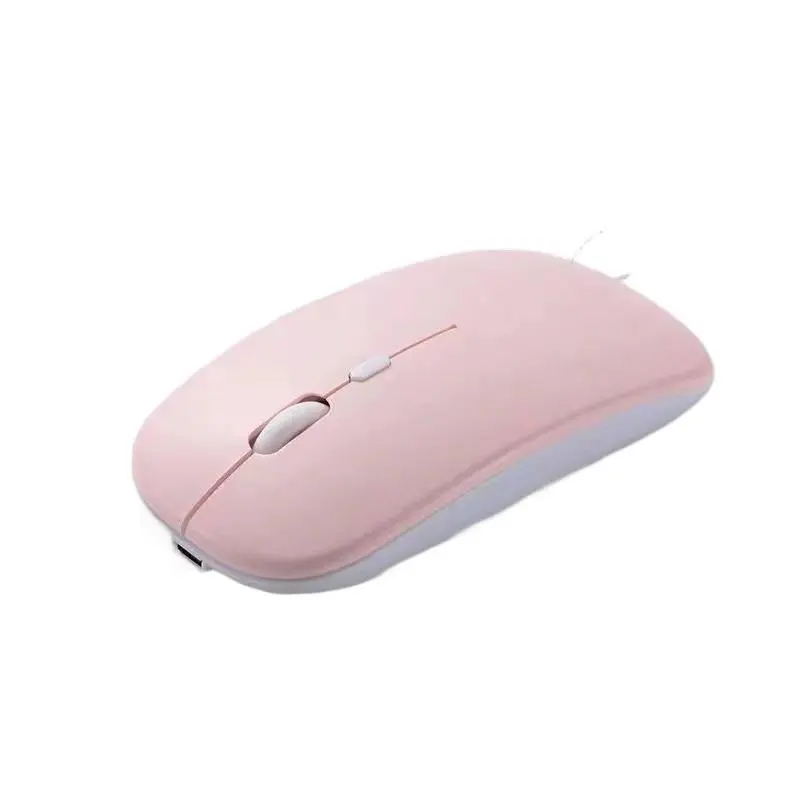 Transparent wireless mouse 2.4g Bluetooth magnetic one-click return three-level DPI rechargeable dual-mode