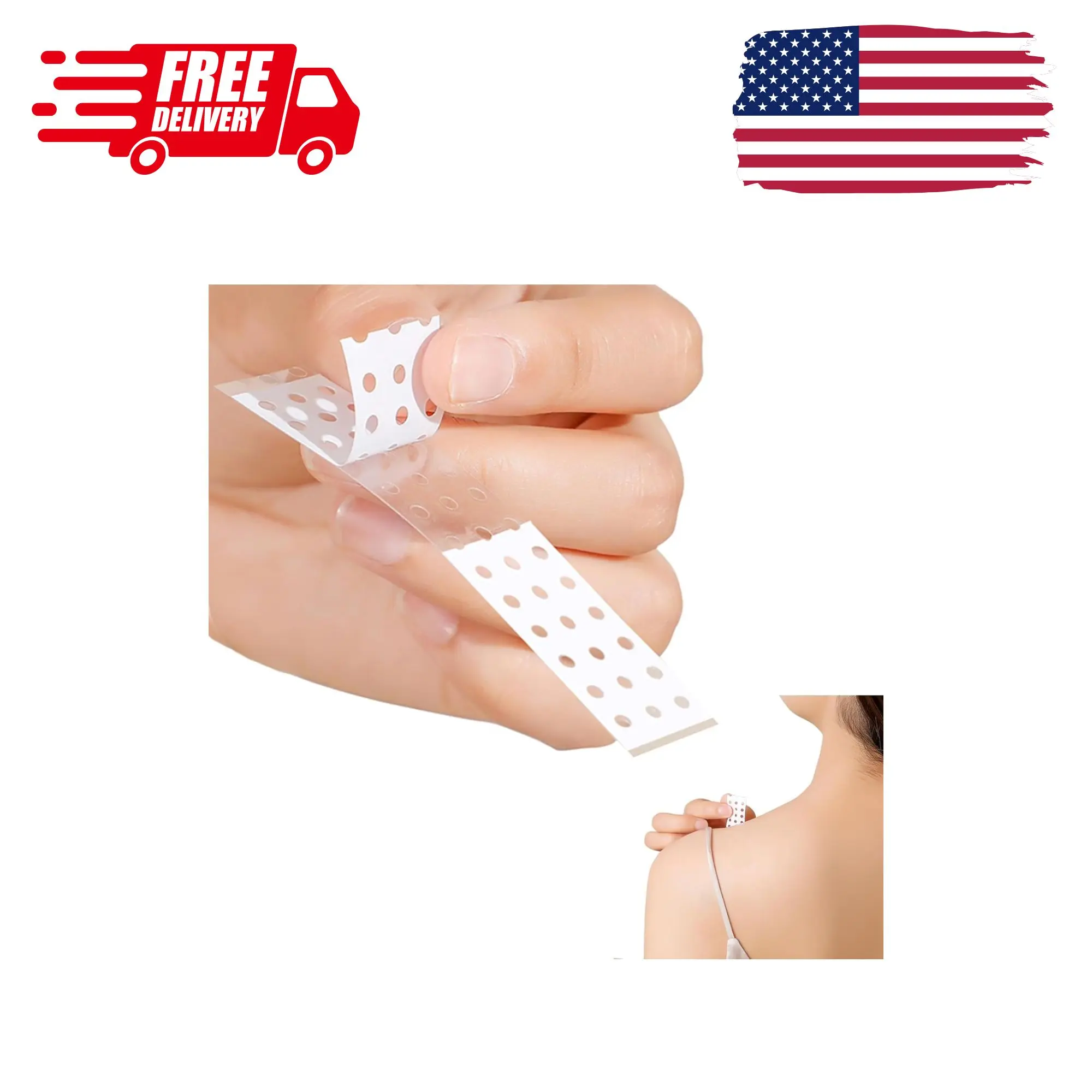 Double-Sided Fashion Tape for Garments, hemlines and necklines (20pc)