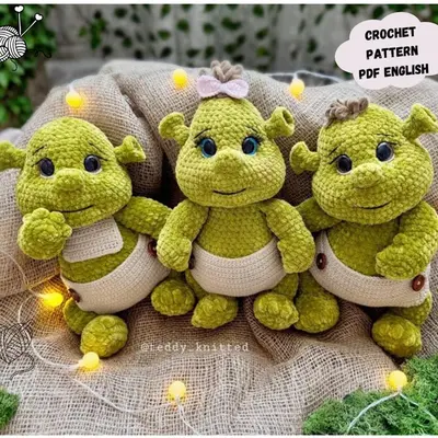 Crochet Ideas Plushies Free Pattern TikTok Shop