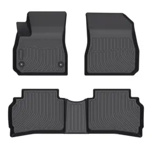 KELCSEECS Chevrolet Chevy Malibu 16-25 Floor Mats,All Weather Protection TPE Non-Slip Custom Fit Cargo Liners Front Rear Trunk Mats Waterproof Easy Clean Eco-Friendly Safe Durable