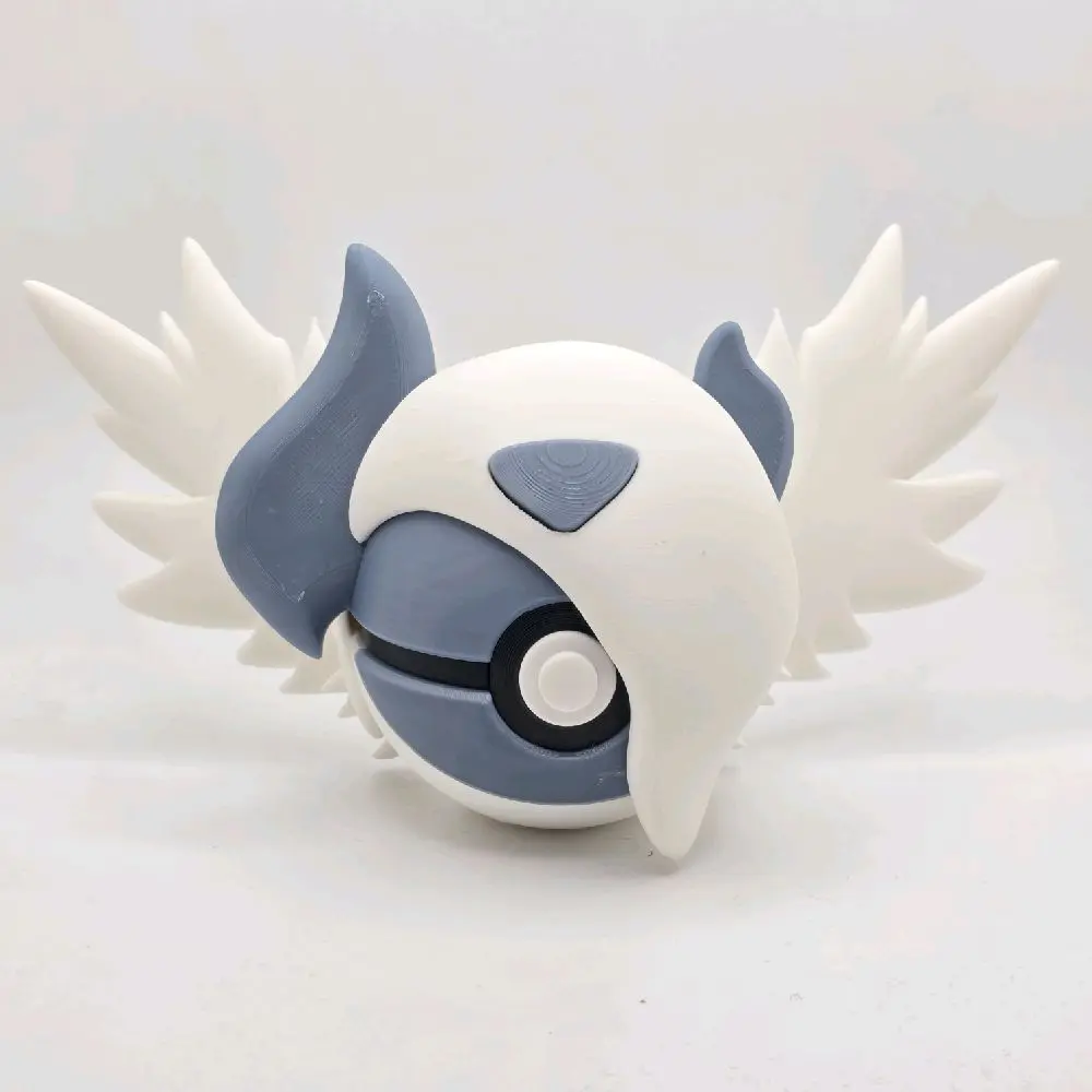 Mega Absol Themed Pokeball - Fun Design for Pokemon Fans and Collectors
