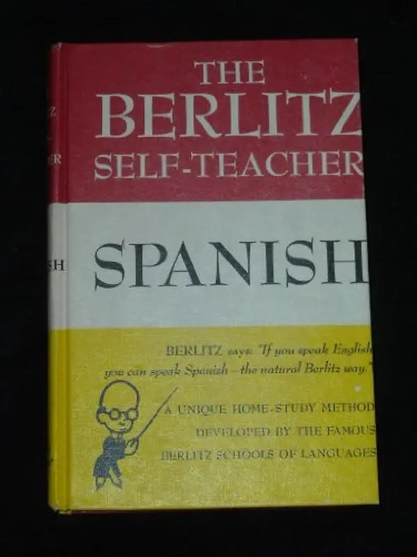 USED Book - Berlitz Self Teacher Spanish by Berlitz Schools Of L (Hardcover) - english