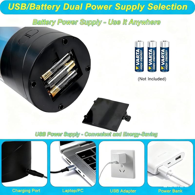 Bubble Fish Lamp,Artificial Aquarium Lamp with 7-Color Changing,Sensory Bubble Tube Light with 6  Fish Moving,Mood Night Light,  for  & Adults,Decor for  Office Bedroom