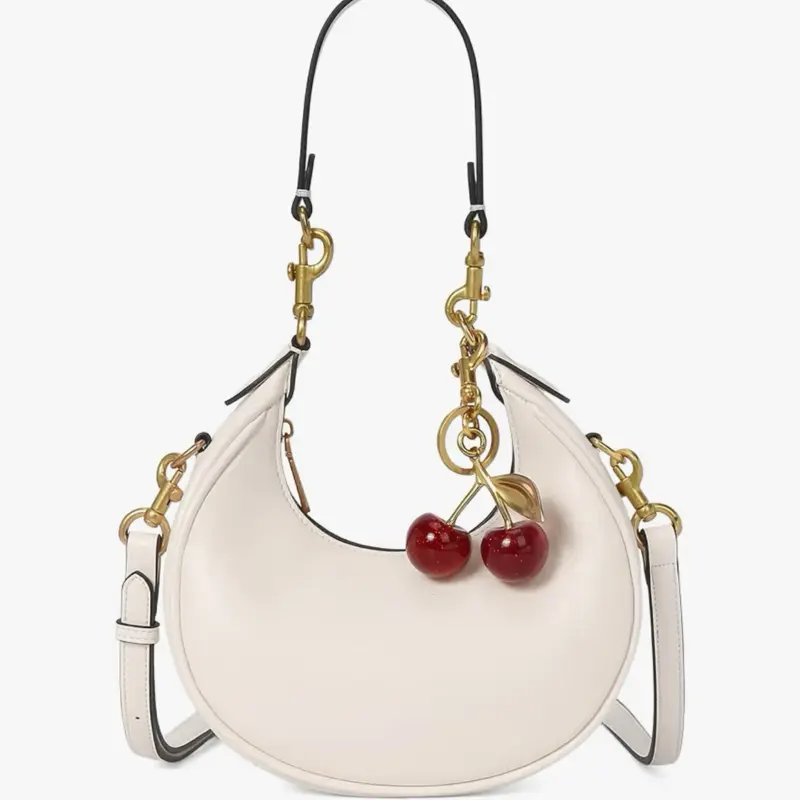 Cerise Cresent Convertible Bag