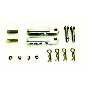 Secraft Pull-Pull Coupler Rudder Silver