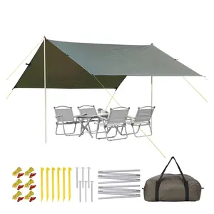 Garvee Professional Beach Tent Sun Shelter with Aluminum Poles, Waterproof Multifunctional Shade for Camping, Picnics, Hiking - Easy Installation & Excellent Customer Service