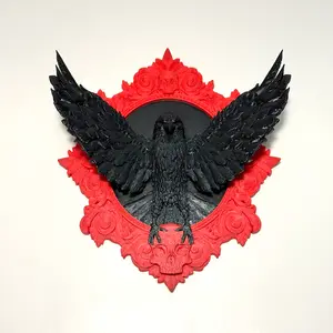 Raven Wall Decor - 3D Printed