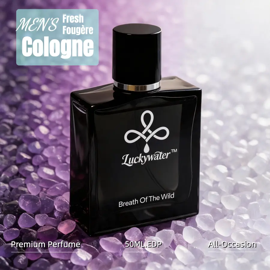 Fresh Fougere Cologne for Men, 50ml Long-Lasting Eau de Parfum Spray. Citrus, Lavender & Amber. Clean, Light & Versatile. Great for Office & Daily Commute. Premium Quality Natural Spray, Signature Scent. Regalos Para Hombre.