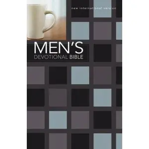 USED-Men's Devotional Bible-NIV by Zondervan (Hardcover)