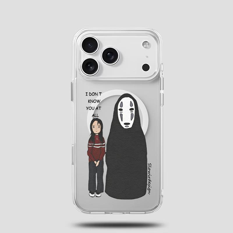 Chihiro-Themed Magnetic Phone Case — Compatible with iPhone 16/15/14/13/12/11/17 Series and Samsung S21/S22/S23/S24/S25 Series