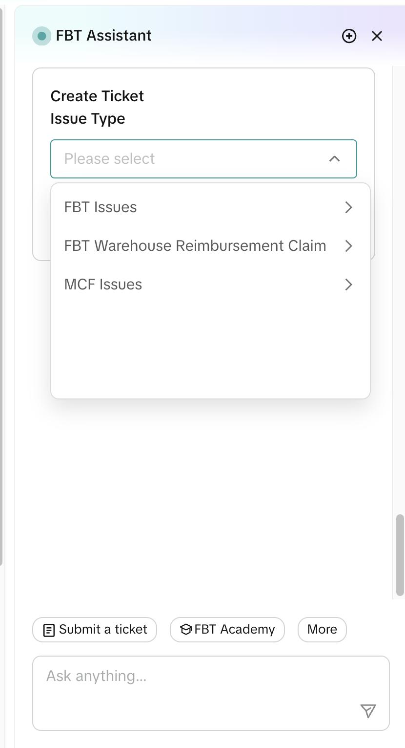 Top Help menu