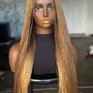 Nano twist ready to ship color 27 with dark root super tiny perfect for people that want a very light wig and soft texture.