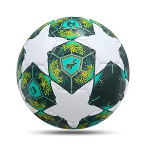 Standard Size 5 Soccer Ball, PVC Material, Sports League Outdoor Competition Training Football, Durable and High-Quality Football Balls