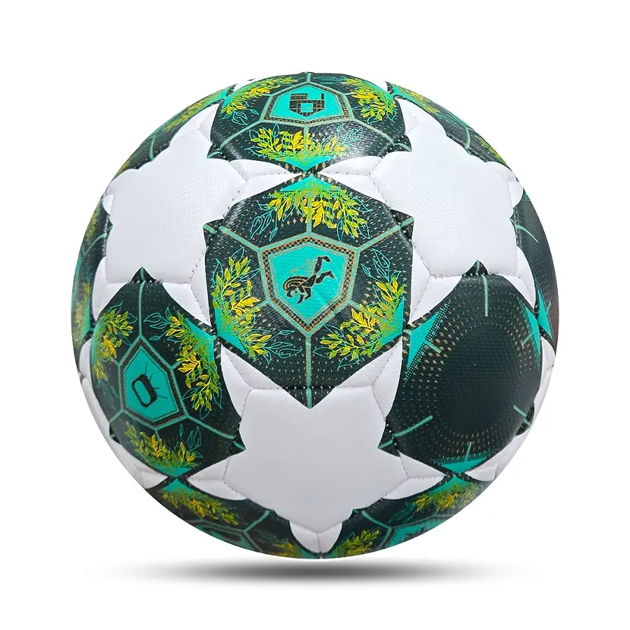 Standard Size 5 Soccer Ball, PVC Material, Sports League Outdoor Competition Training Football, Durable and High-Quality Football Balls, Football Equipment