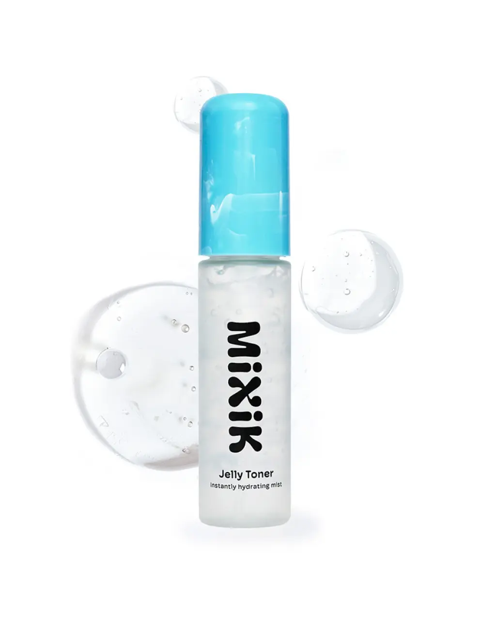 MIXIK Travel Size Jelly Toner, 30ml Avocado-Infused Formula, Dewy Finish, Moisturizing & Hydrating Skincare Toner