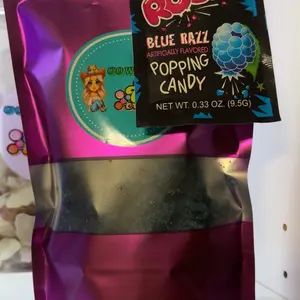 Popping Gushers Sour Green Apple, Cotton Candy, Blue Razz Snack Candies