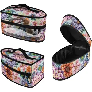 Steam Iron Storage Bag with Zipper Handle, Foldable Portable Iron Storage Case Protective Carrying Bag Universal for Most Irons