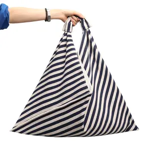 RIVERICH Women's 16oz Canvas Tote Bag – Durable Striped Shopper for Work, Travel & Everyday Use tokyo  tote bags