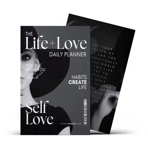 Magazine Style 2025 + UNDATED Planner Canva Template