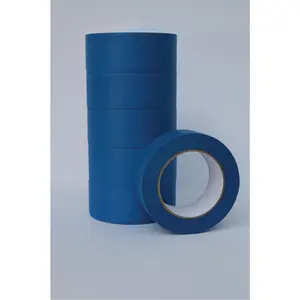 6 Pack (1.88”) - Blue Masking Tape for Outdoor and Indoor Use, Medium Adhesive, Smooth and Clean Edges