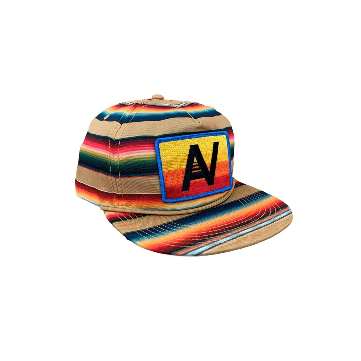 VINTAGE LOGO TWILL LOW-RISE TULUM TRUCKER HAT - LIGHT KHAKI