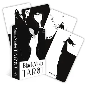 Black Violet Tarot — Heidi Phelps Dark Botanical 78-Card Deck