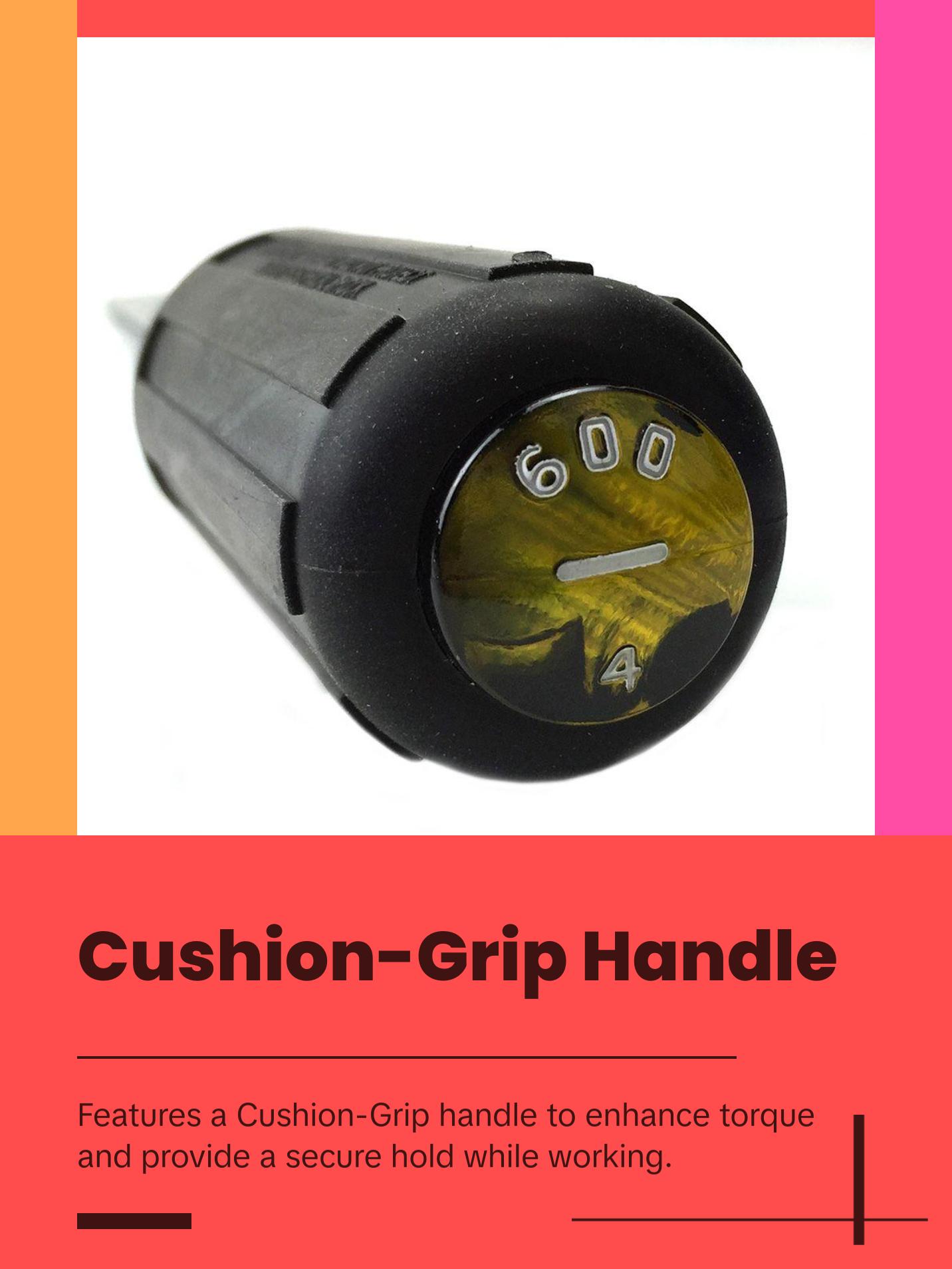 Klein Tools 85442 Screwdriver Set, 1/4 Keystone and #2 Phillips Precision Machined Tips, Cushion-Grip Handles, 4-Inch Shank, 2-Piece