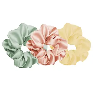 Luxe Plush Scrunchie - Melon Sorbet (3pcs)
