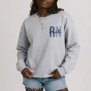 Custom Sweatshirt for Women and Men, Personalized Text Crewneck, Vintage Varsity Style Pullover, Custom Logo Shirt for Small Business, Soft Comfy Unisex Fleece, Perfect Birthday or Anniversary Gift
