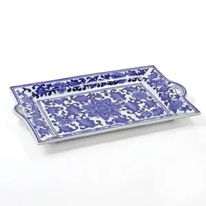 8 Oak Lane - Blue Chinoiserie Charcuterie Tray
